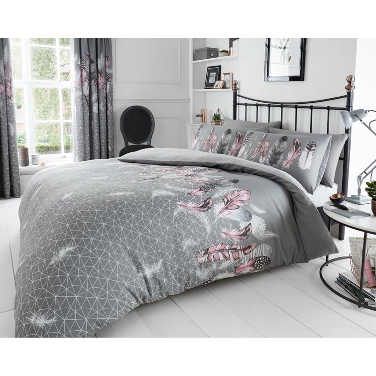 Wayfair grey store duvet cover